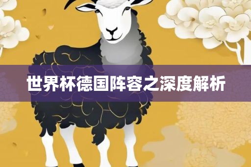 世界杯德国阵容之深度解析
