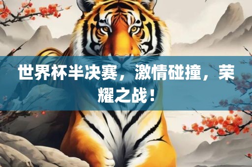 世界杯半决赛，激情碰撞，荣耀之战！