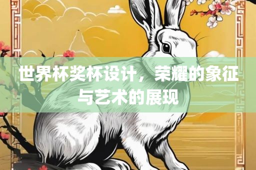 世界杯奖杯设计，荣耀的象征与艺术的展现