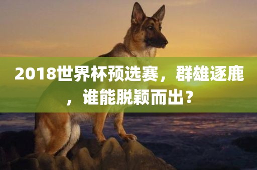 2018世界杯预选赛，群雄逐鹿，谁能脱颖而出？