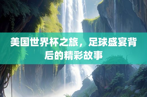 美国世界杯之旅，足球盛宴背后的精彩故事