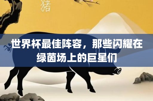 世界杯最佳阵容，那些闪耀在绿茵场上的巨星们