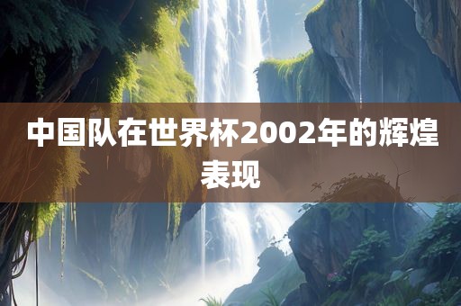 中国队在世界杯2002年的辉煌表现