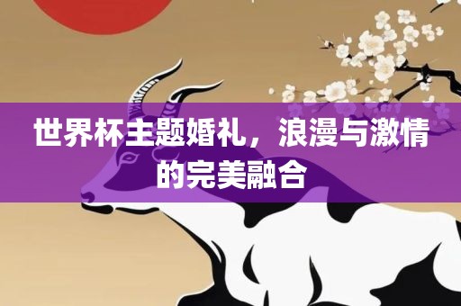 世界杯主题婚礼，浪漫与激情的完美融合