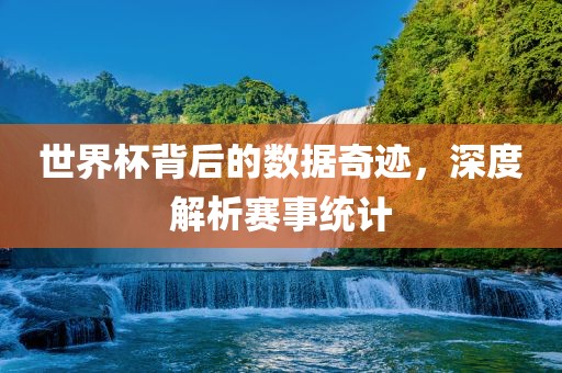世界杯背后的数据奇迹，深度解析赛事统计