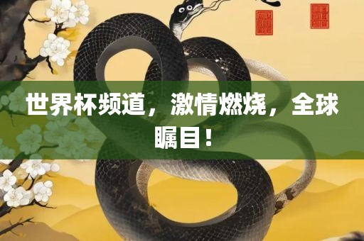 世界杯频道，激情燃烧，全球瞩目！