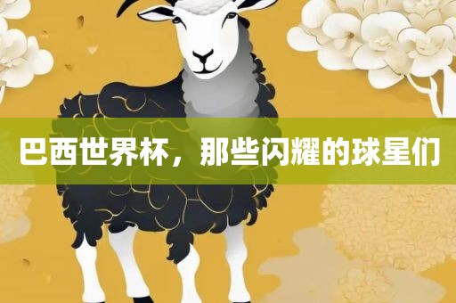 巴西世界杯，那些闪耀的球星们