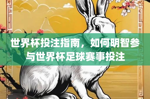 世界杯投注指南，如何明智参与世界杯足球赛事投注