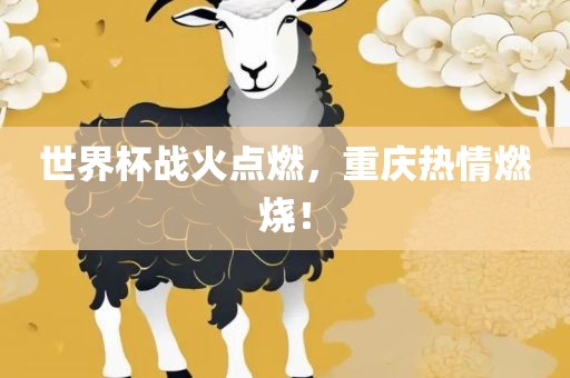 世界杯战火点燃，重庆热情燃烧！