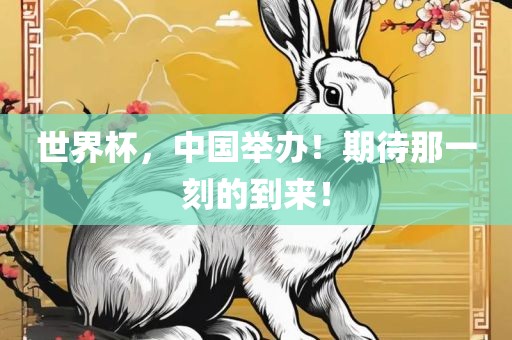 世界杯，中国举办！期待那一刻的到来！