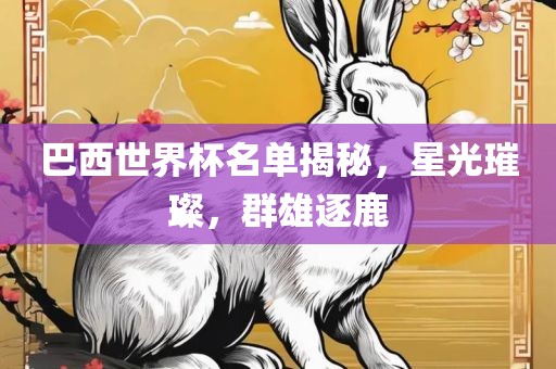 巴西世界杯名单揭秘，星光璀璨，群雄逐鹿眉山市正发家政服务有限公司