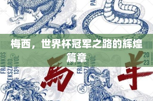 梅西，世界杯冠军之路的辉煌篇章