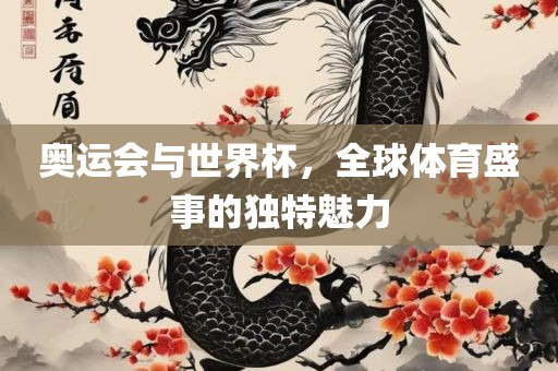 奥运会与世界杯，全球体育盛事的独特魅力