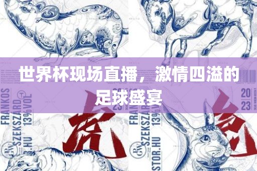 世界杯现场直播，激情四溢的足球盛宴眉山市正发家政服务有限公司