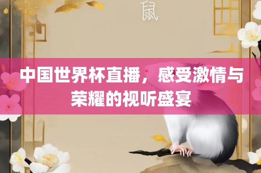 眉山市正发家政服务有限公司中国世界杯直播，感受激情与荣耀的视听盛宴