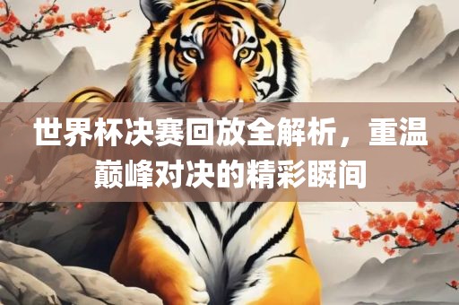 世界杯决赛回放全解析，重温巅峰对决的精彩瞬间