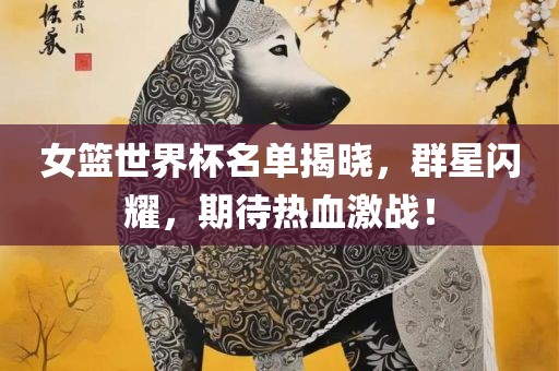 女篮世界杯名单揭晓，群星闪耀，期待热血激战！