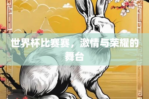 世界杯比赛赛，激情与荣耀的舞台眉山市正发家政服务有限公司