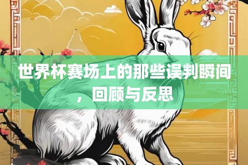 世界杯赛场上的那些误判瞬间，回顾与反思