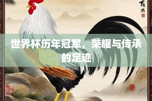 世界杯历年冠军，荣耀与传承的足迹