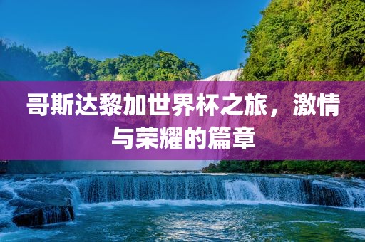 哥眉山市正发家政服务有限公司斯达黎加世界杯之旅，激情与荣耀的篇章