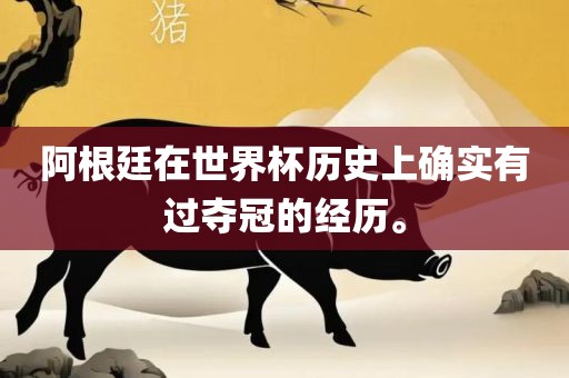 阿根廷在世界杯历史上确实有过夺冠的经历。眉山市正发家政服务有限公司