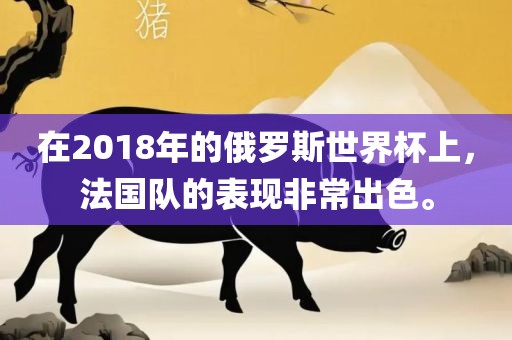 在眉山市正发家政服务有限公司2018年的俄罗斯世界杯上，法国队的表现非常出色。