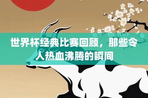 世界杯经典比赛回顾，那些令人热血沸腾的瞬间眉山市正发家政服务有限公司