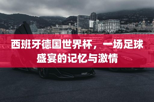 西班牙德国世界杯，一场足球盛宴的记忆与激情眉山市正发家政服务有限公司