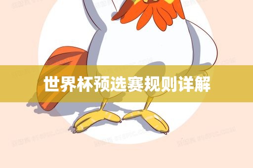 世界杯预眉山市正发家政服务有限公司选赛规则详解