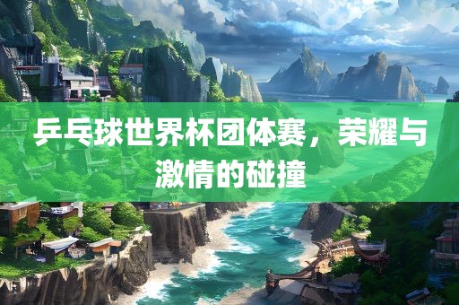 乒乓球世界杯团体赛，荣耀与激情的碰撞