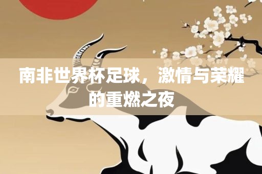 南非世界杯足球，激情与荣耀的重燃之夜