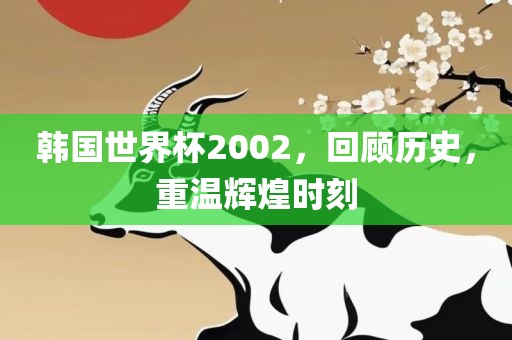 韩国世界杯2002，回顾历史，重温辉煌时刻眉山市正发家政服务有限公司