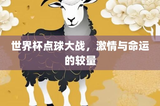 世界杯点球大战，激情与命运的较量眉山市正发家政服务有限公司