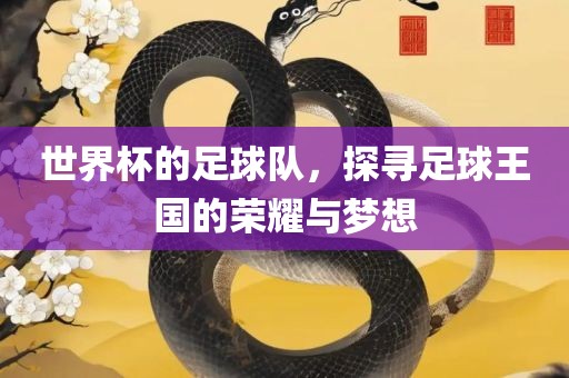 世界杯的足球队，探寻足球王国的荣耀与梦想眉山市正发家政服务有限公司