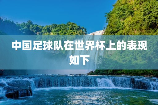 中国足球队在世界杯上的表现如下眉山市正发家政服务有限公司