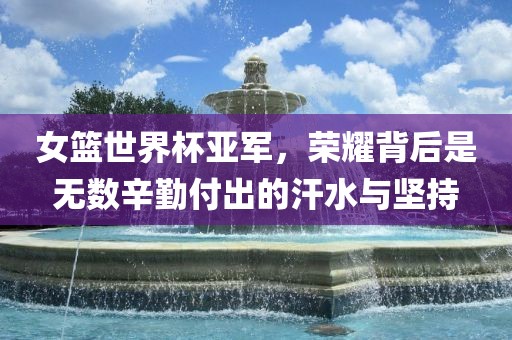 女篮世界杯亚军，荣耀背后是无数辛勤付出的汗水与坚持眉山市正发家政服务有限公司