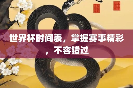 世界杯时间表，掌握赛事精彩，不容错过眉山市正发家政服务有限公司