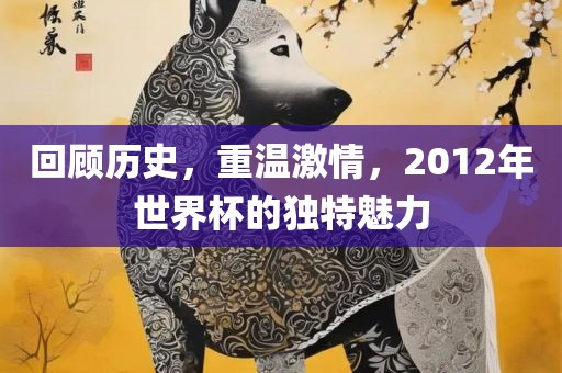 回顾历史，重温激情，2012年世界杯的独特魅力