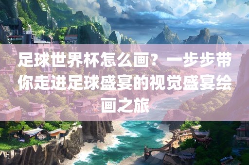 足球世界杯怎么画？一步步带你走进足球盛宴的视觉盛宴绘画之旅