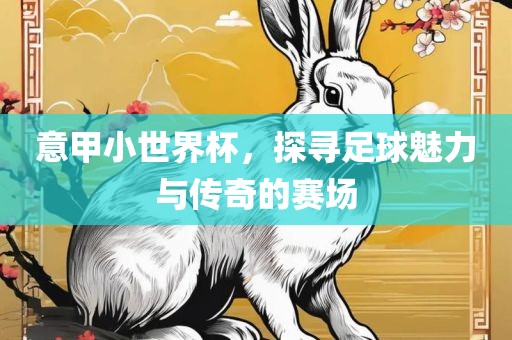 意甲小世界杯，探寻足球魅力与眉山市正发家政服务有限公司传奇的赛场