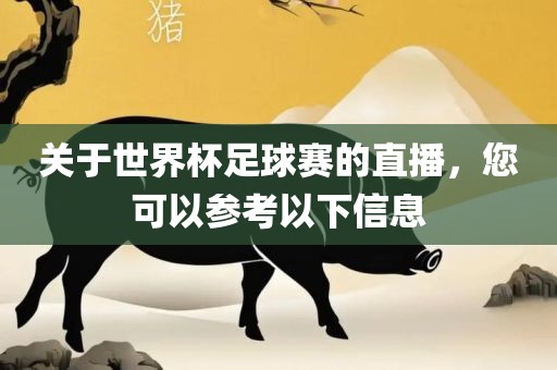 关于世界杯足球赛的直播，您可以参考以下信息眉山市正发家政服务有限公司