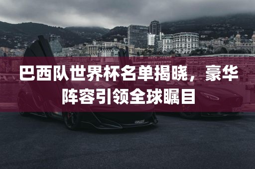 巴西队世界杯名单揭晓，豪华阵容引领全球瞩目