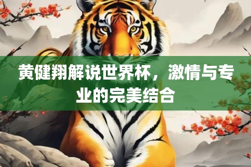 黄健翔解说世界杯，激情与专业的完美结合