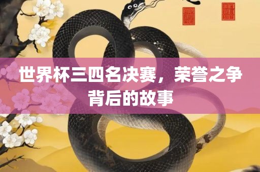 世界杯三四名决赛，荣誉之争背后的故事