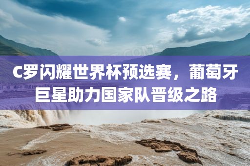 C罗闪耀世界杯预选赛，葡萄牙巨星助力国家队晋级之路