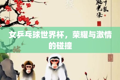 女乒乓球世界杯，荣耀与激情的碰撞
