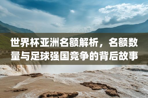 世界杯亚洲名额解析，名额数量与足球强国竞争的背后故事眉山市正发家政服务有限公司