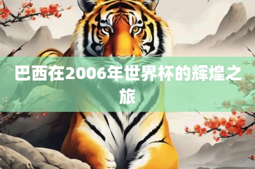 巴西在2006年世界杯的辉煌之旅