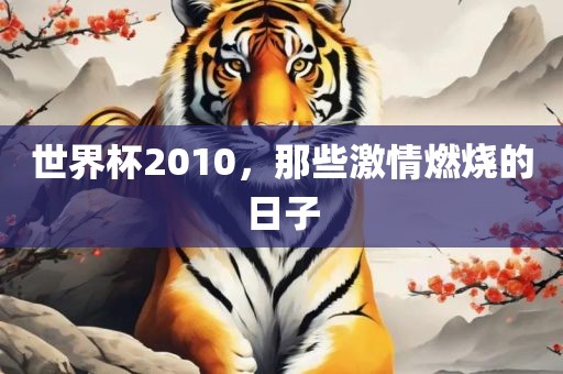 世界杯2010，那些激情燃烧的日子